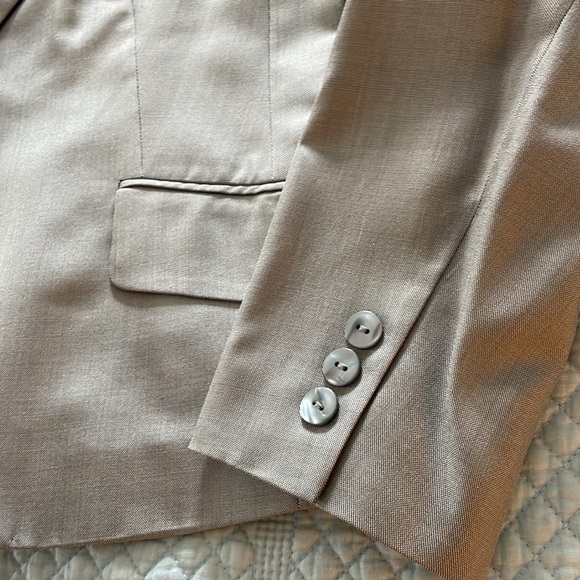 Talbots grey blazer - Picture 3 of 9